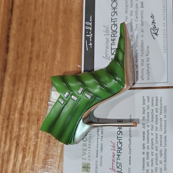 JTRS Forbidden by Raine Just The Right Shoe Rare Find - Picture 1 of 5